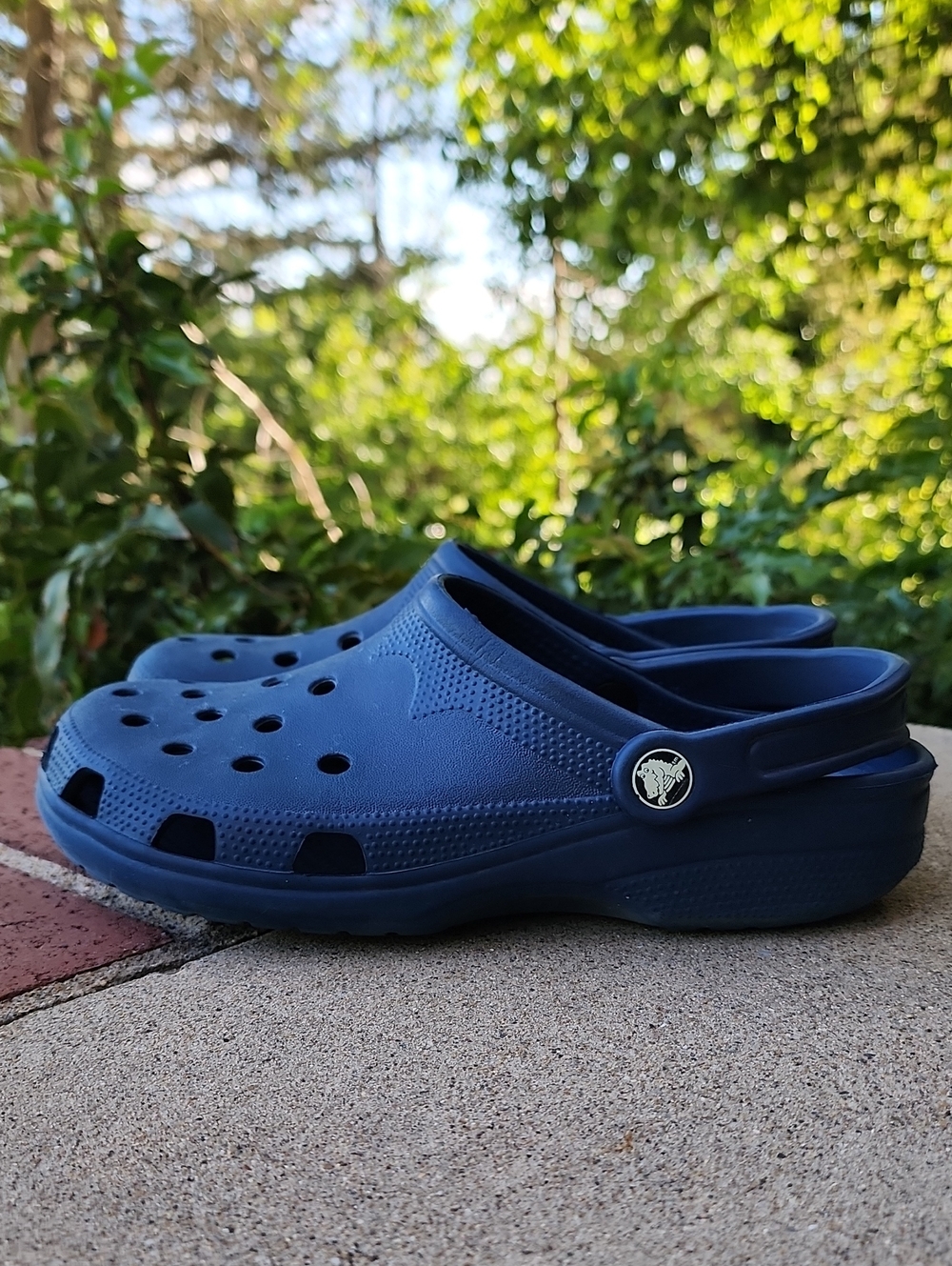 CROCS Navy Blue Classic Clogs